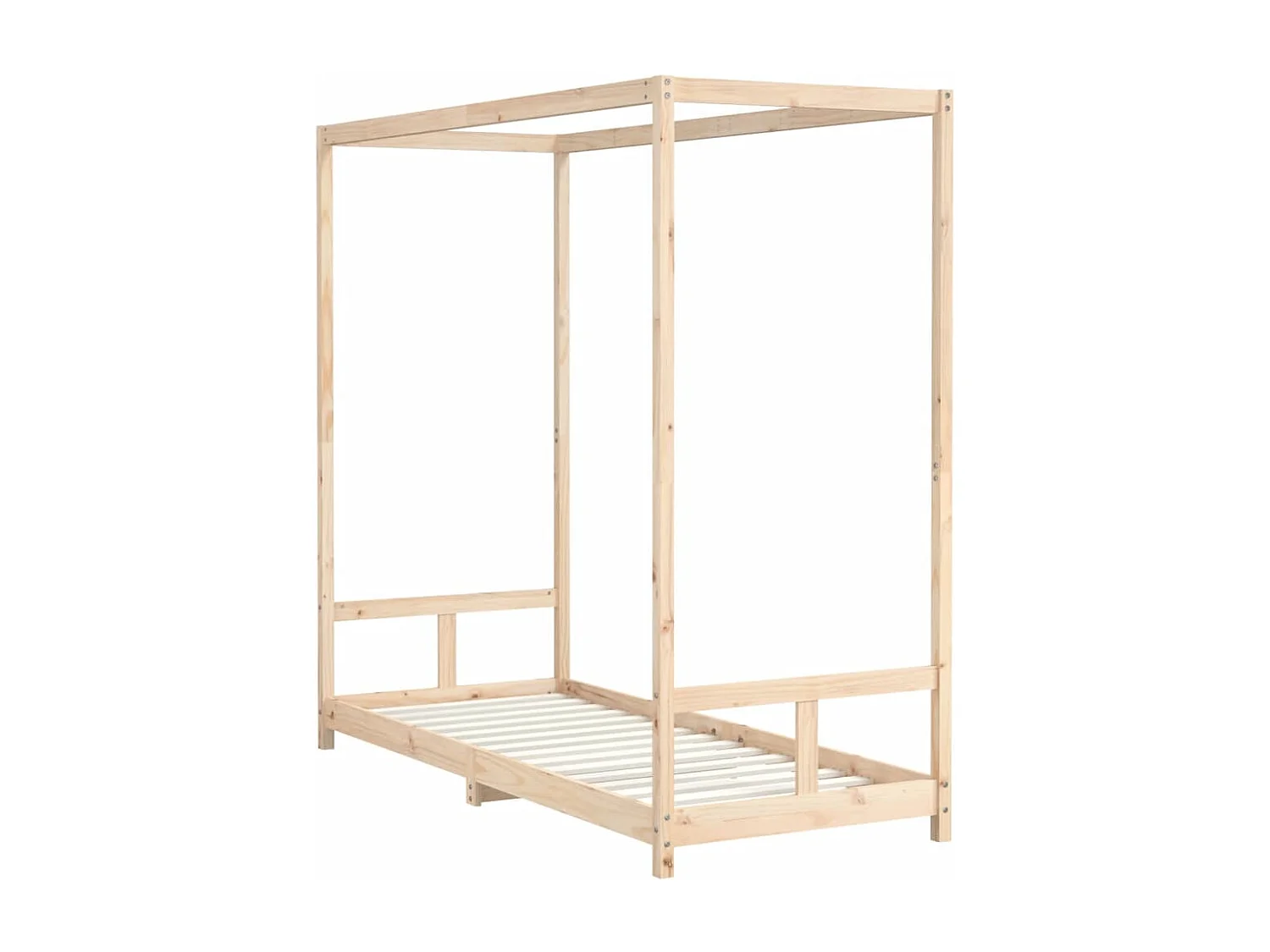 Cadre de lit pour enfants 80x200 bois de pin massif