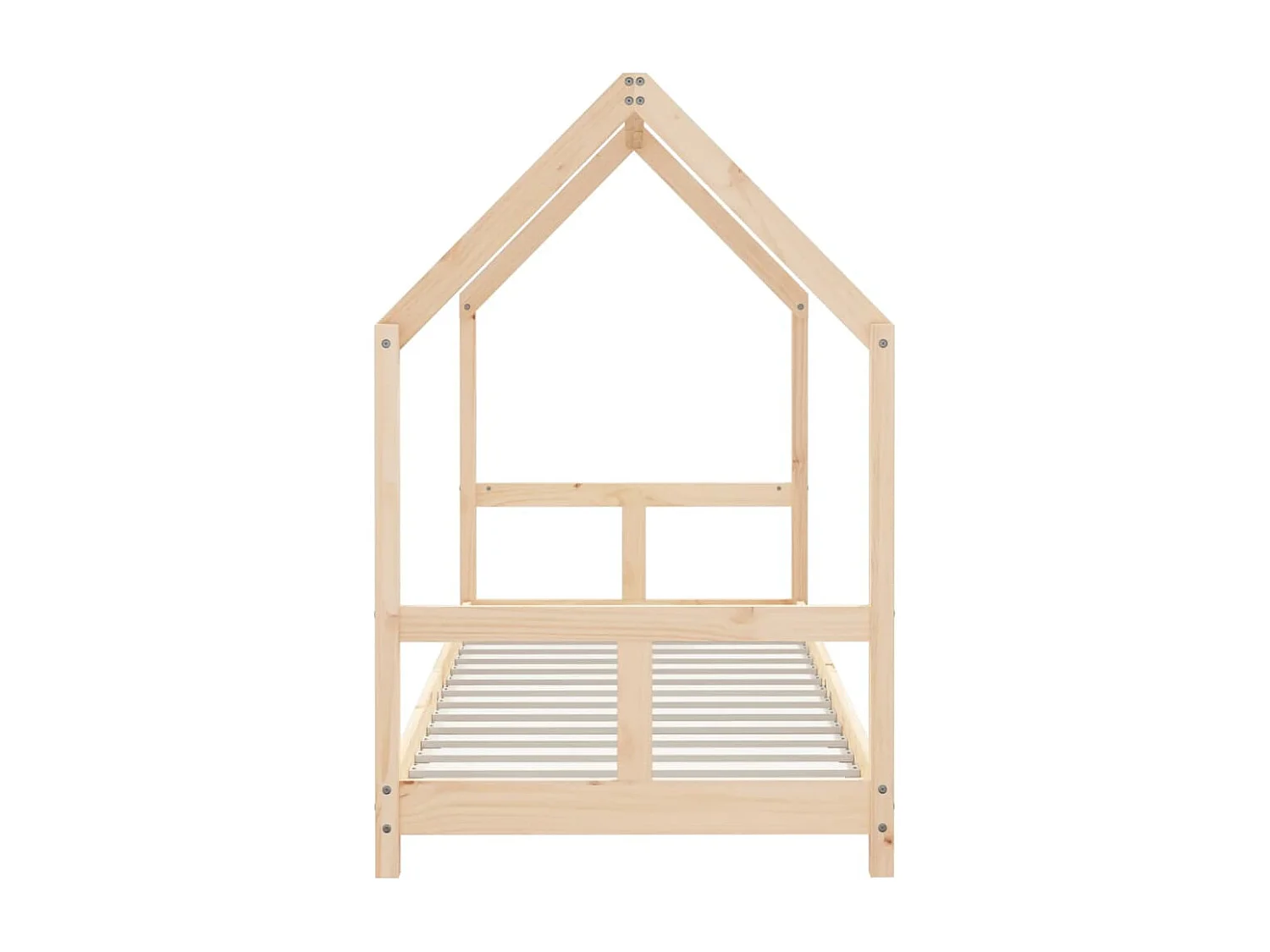 Cadre de lit pour enfants 80x200 bois de pin massif