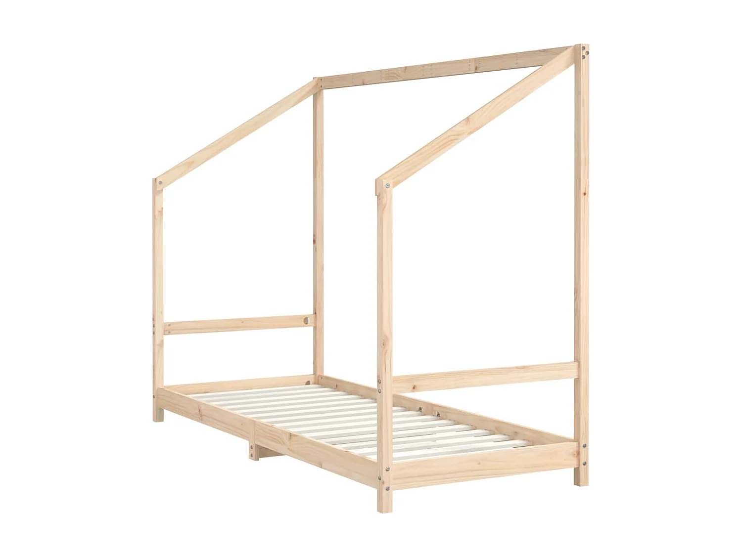 Cadre de lit pour enfants 2x(80x200) cm bois de pin massif