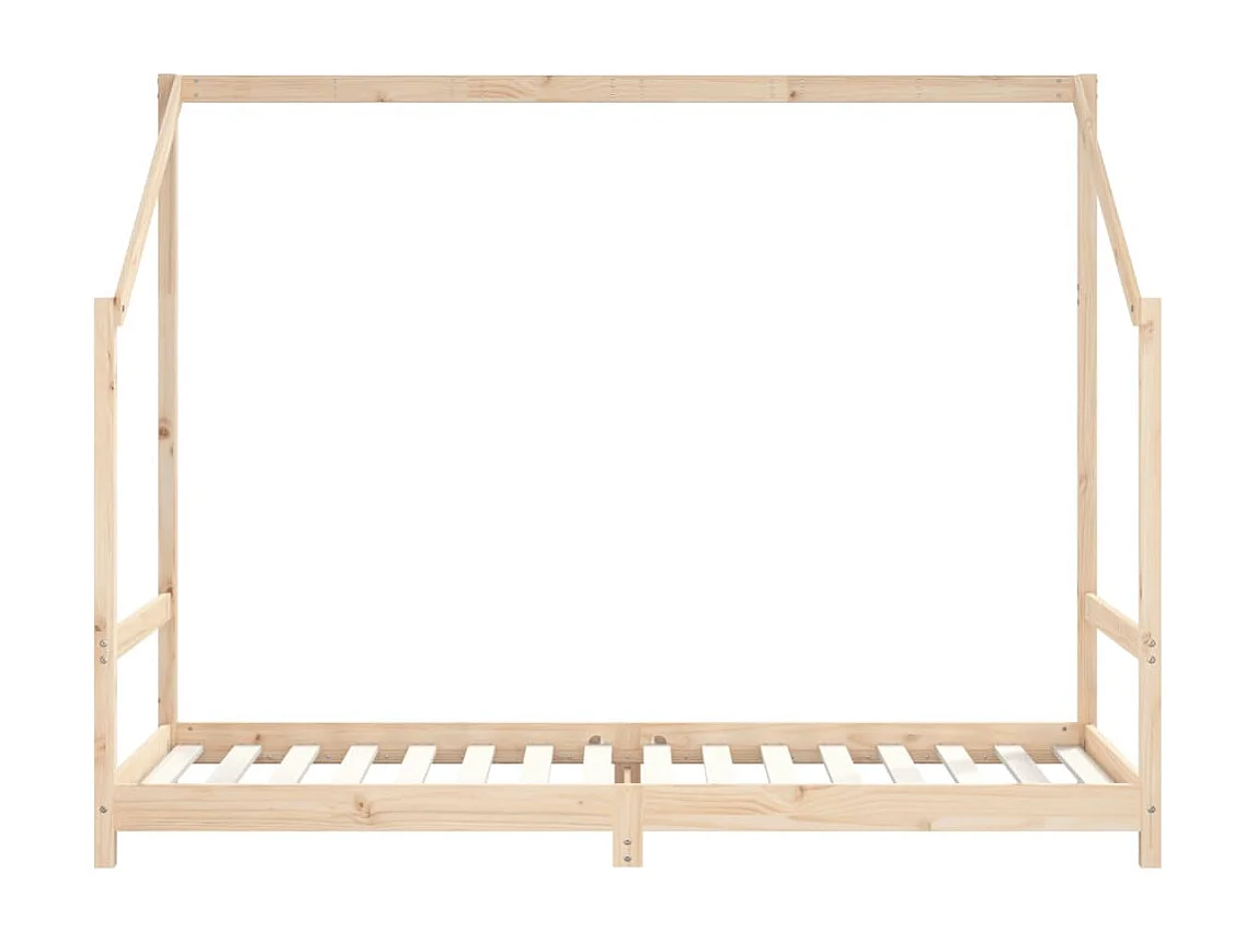 Cadre de lit pour enfants 2x(80x200) cm bois de pin massif