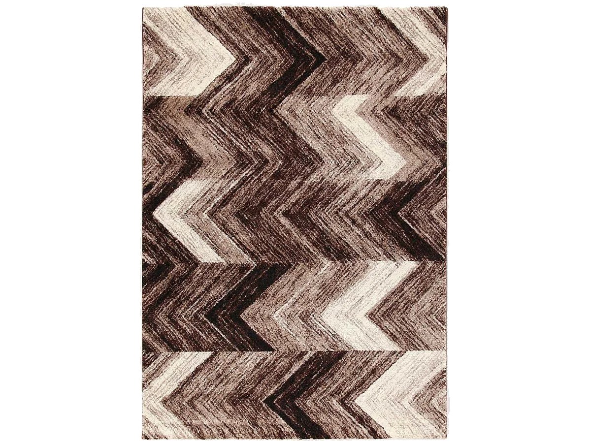 Tappeto per soggiorno e camera da letto intrecciato motivo geometrico COLORS