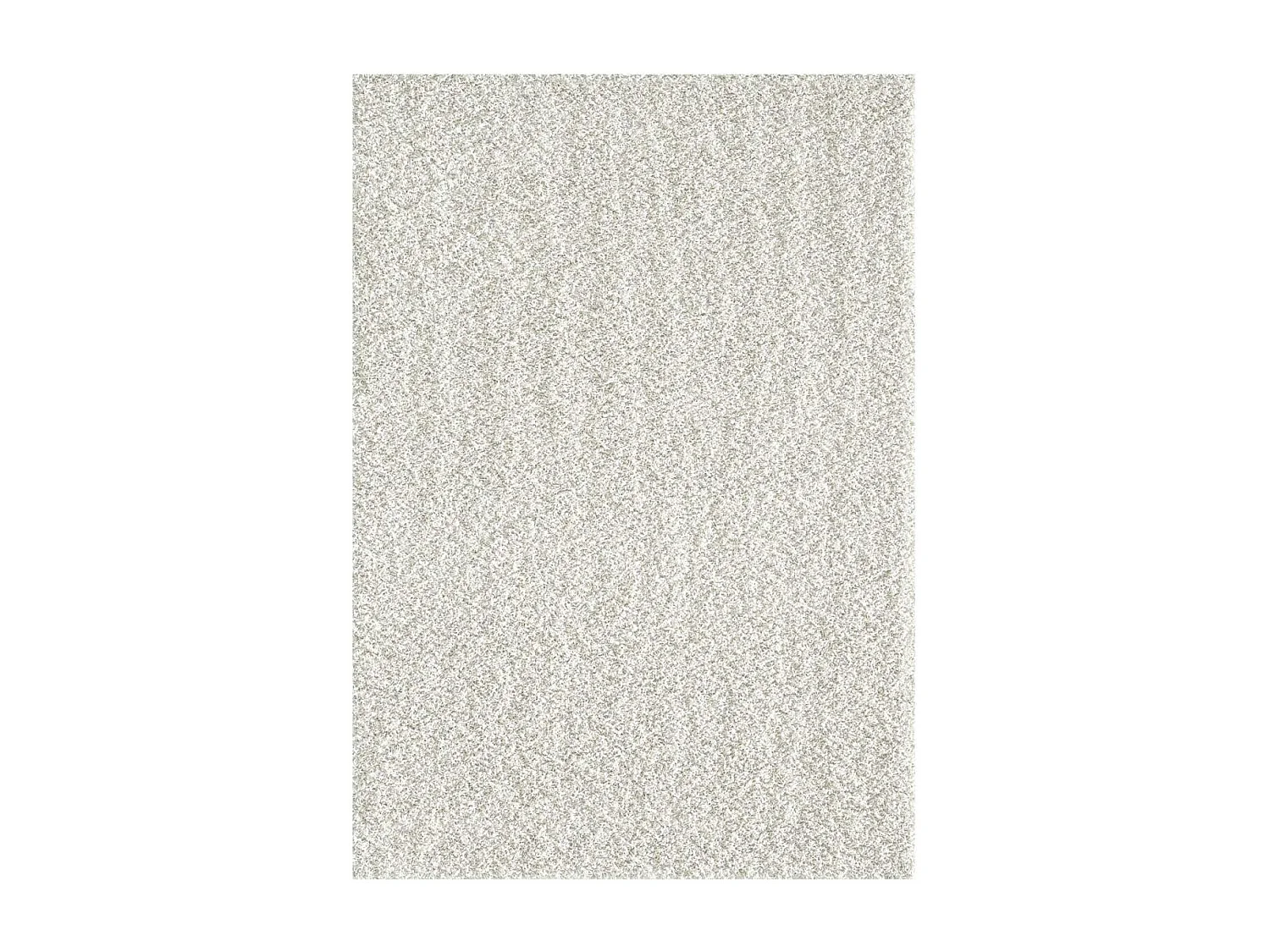 Tappeto Shaggy 160x230 rettangolo tessuto crema tinta unita SG LOCA