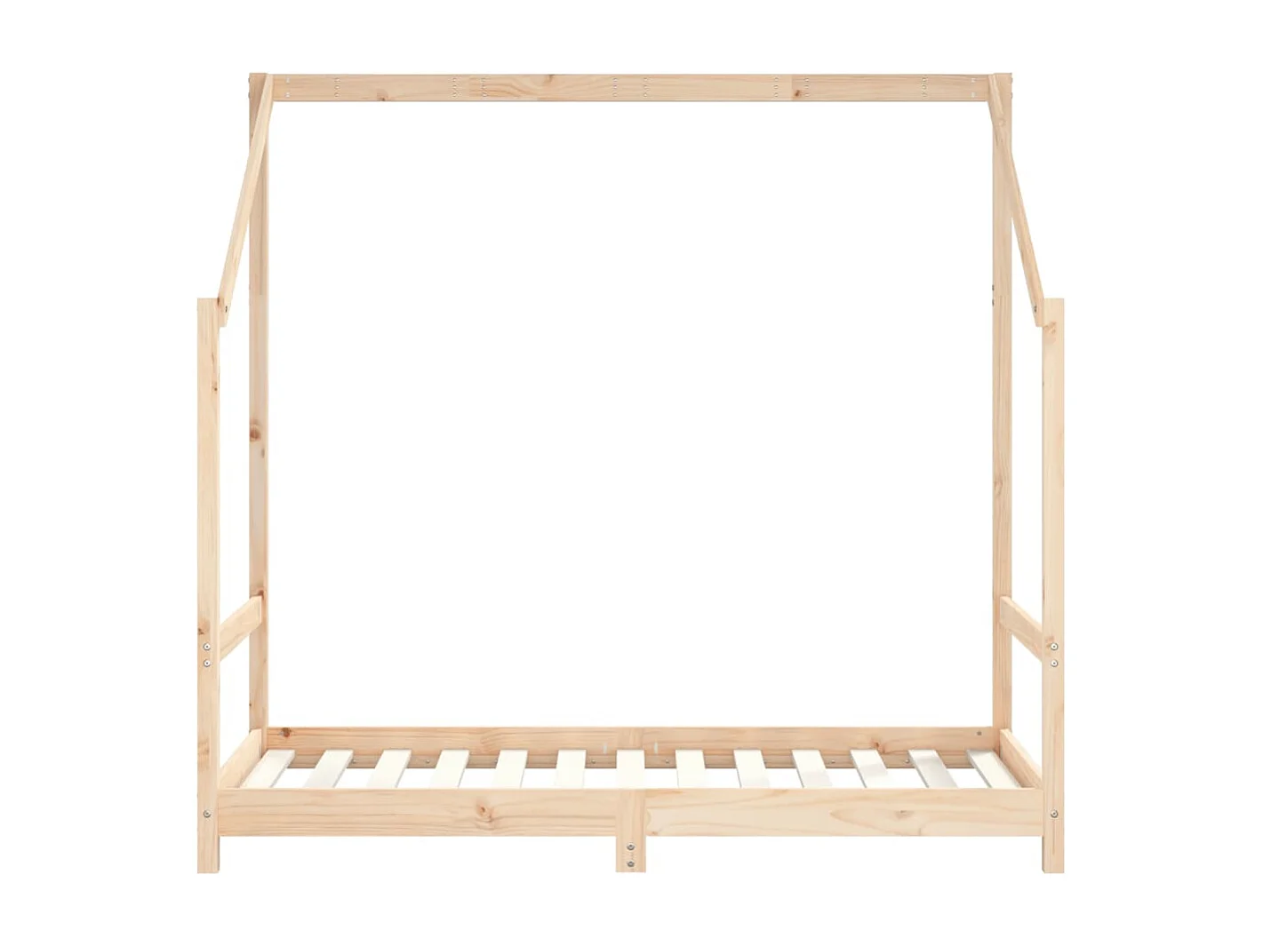 Cadre de lit pour enfant 2x(80x160) cm bois de pin massif