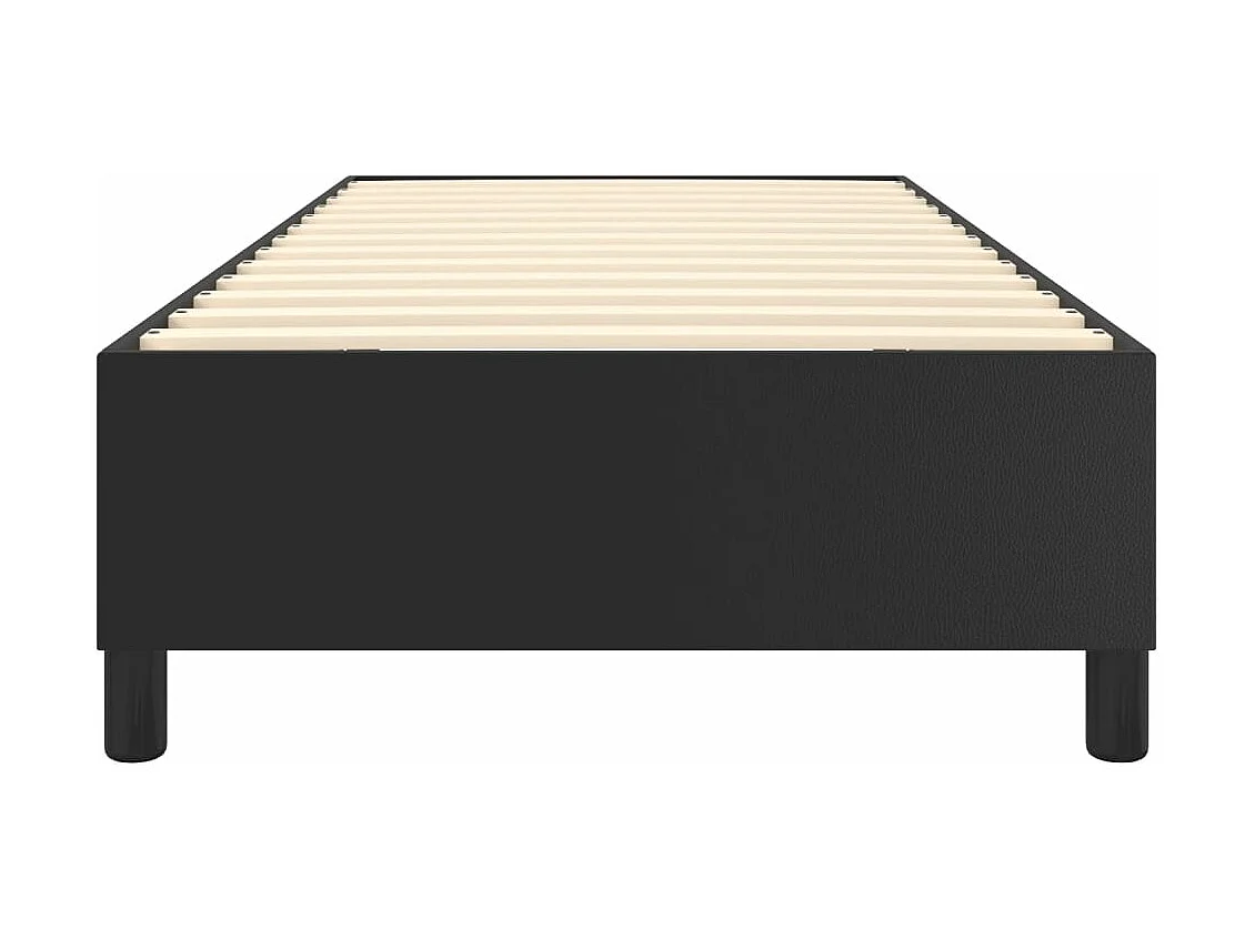 Cadre de lit Noir 100x200 Similicuir