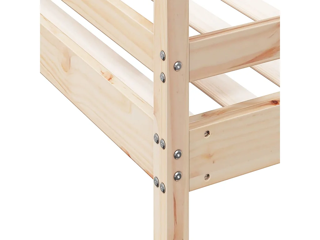 Lit superposé 90x200-120x200 bois de pin massif