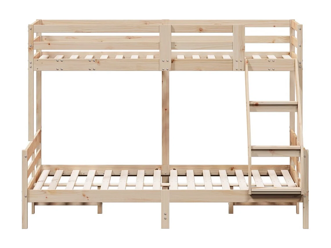 Lit superposé 90x200-140x200 bois de pin massif