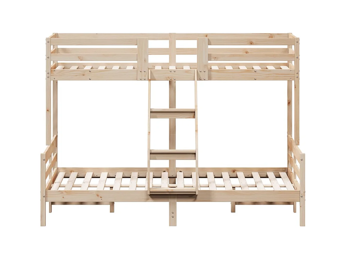 Lit superposé 90x200-140x200 bois de pin massif