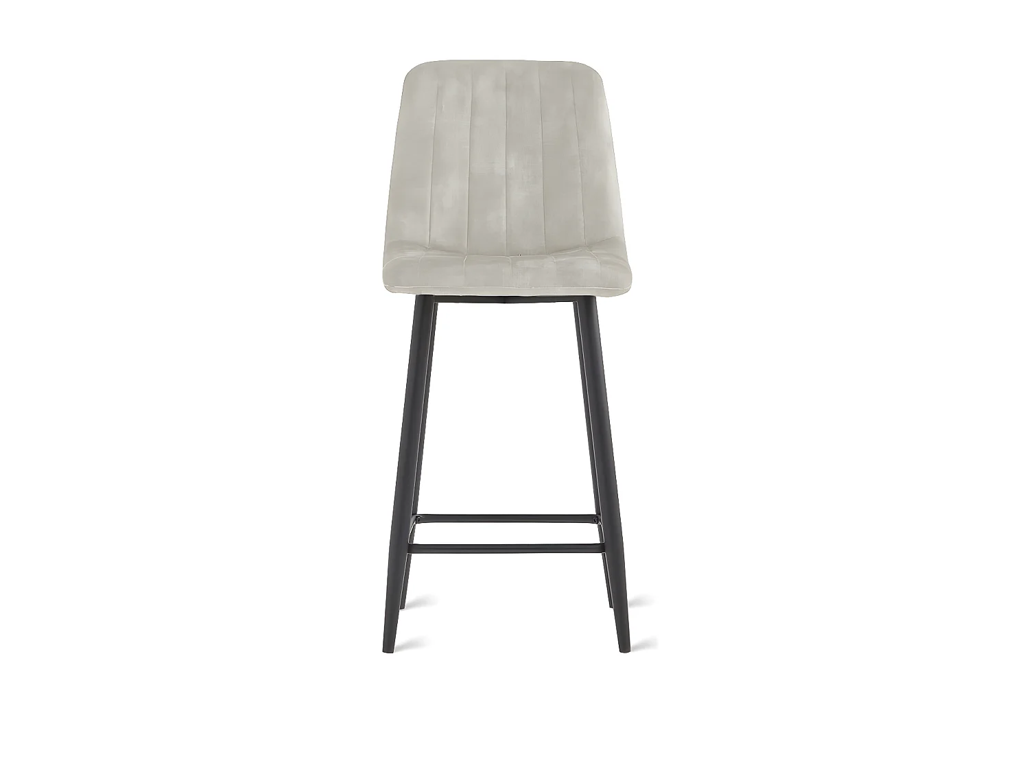 2x Barkruk Jax - Velvet Taupe (Set van 2)