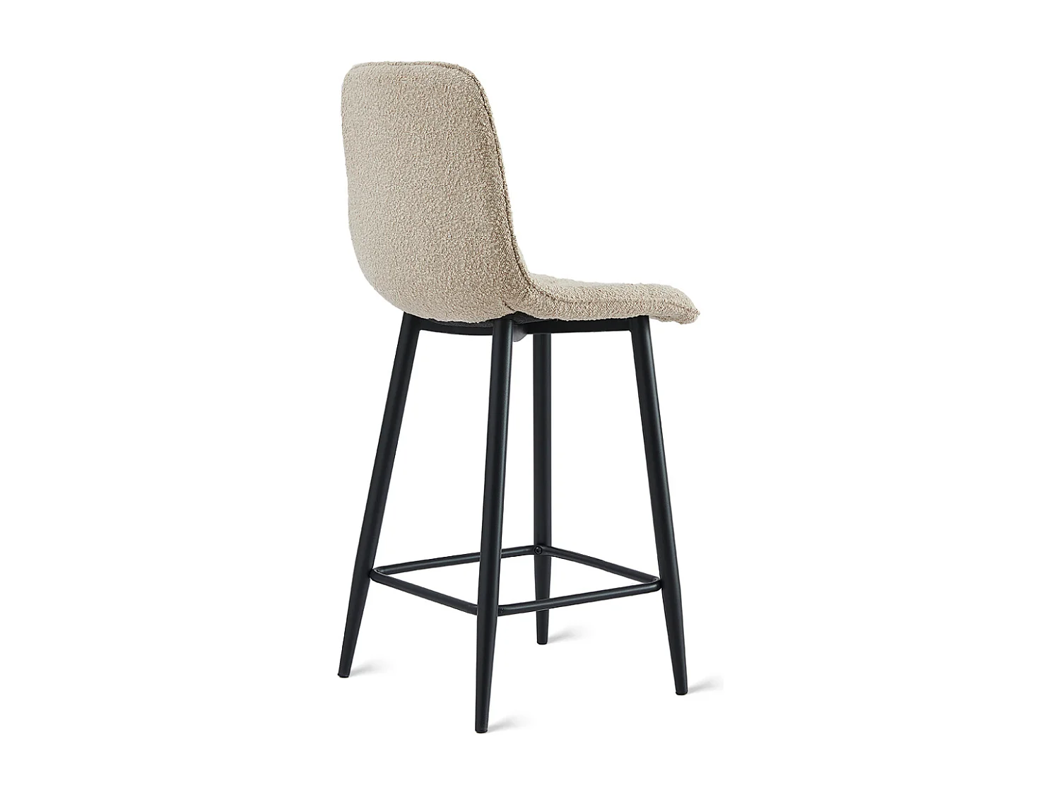 2x Barkruk Yerevan - Bouclé Taupe