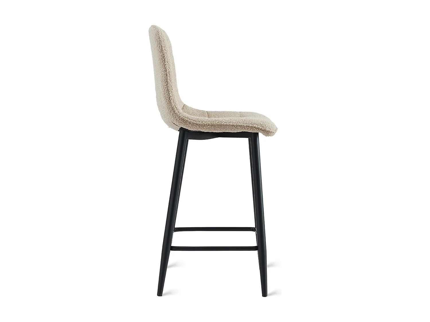 2x Barkruk Yerevan - Bouclé Taupe