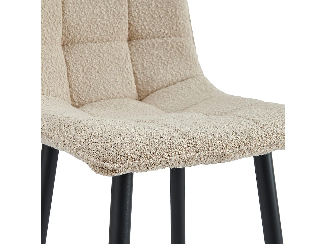 2x Barkruk Yerevan - Bouclé Taupe