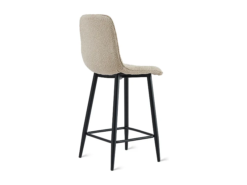 2x Barkruk Yerevan - Bouclé Taupe