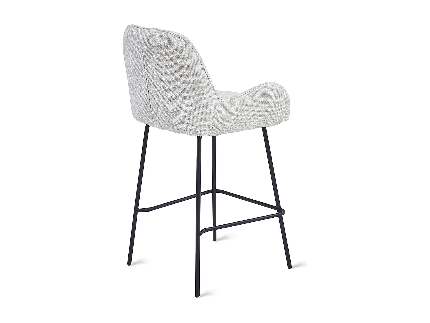 2x Barkruk Lily - Ivoor (Set van 2)