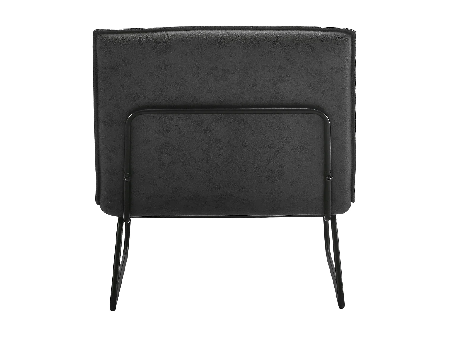 Fauteuil James - Microleder Antraciet