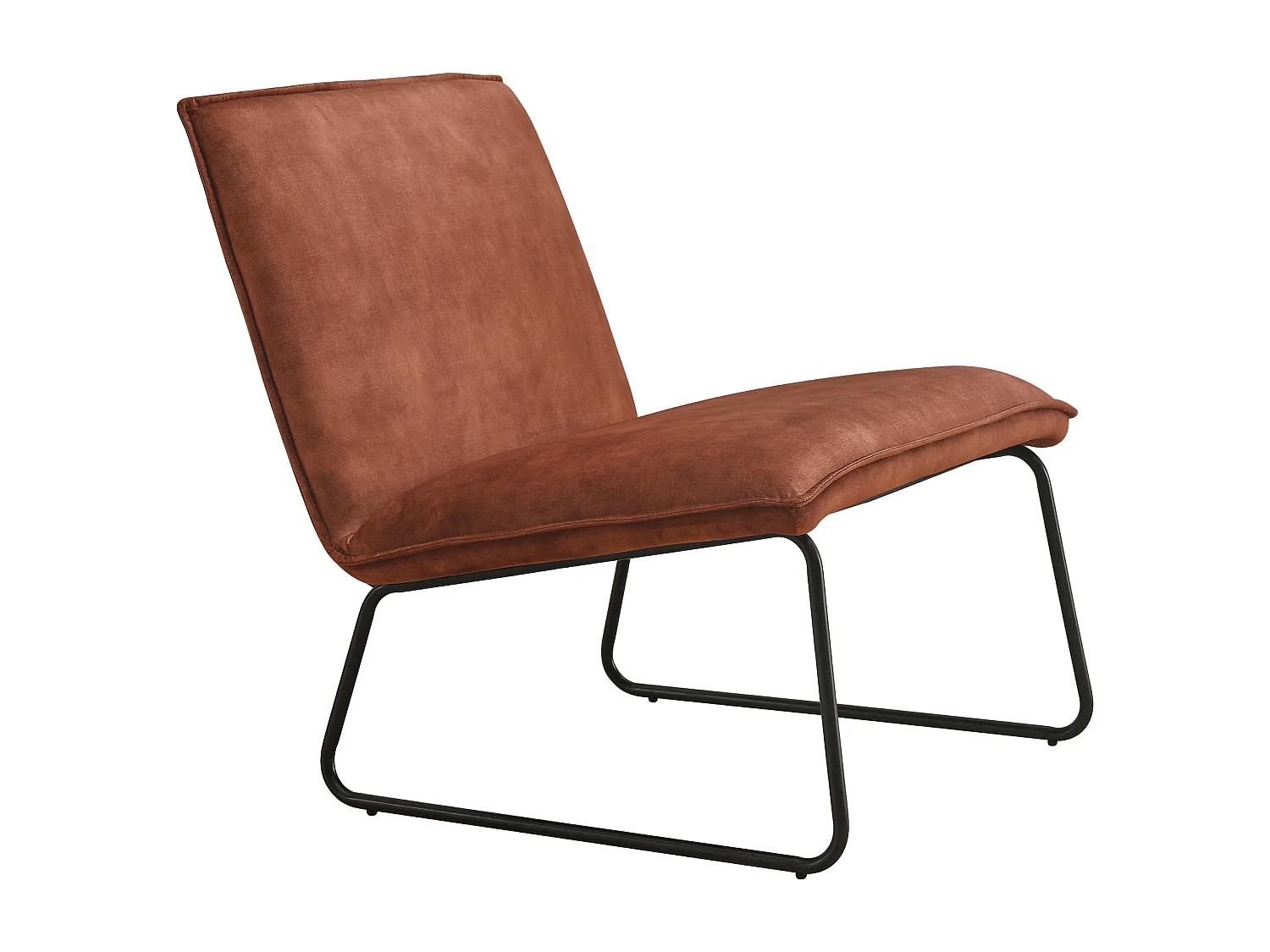 Fauteuil James - Velvet Roest