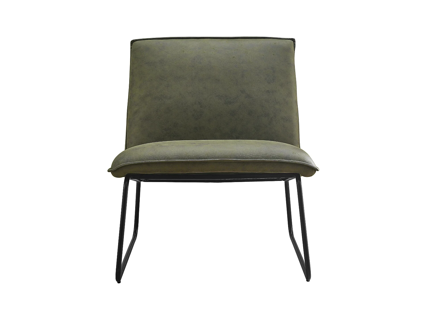 Fauteuil James - Microleder Groen