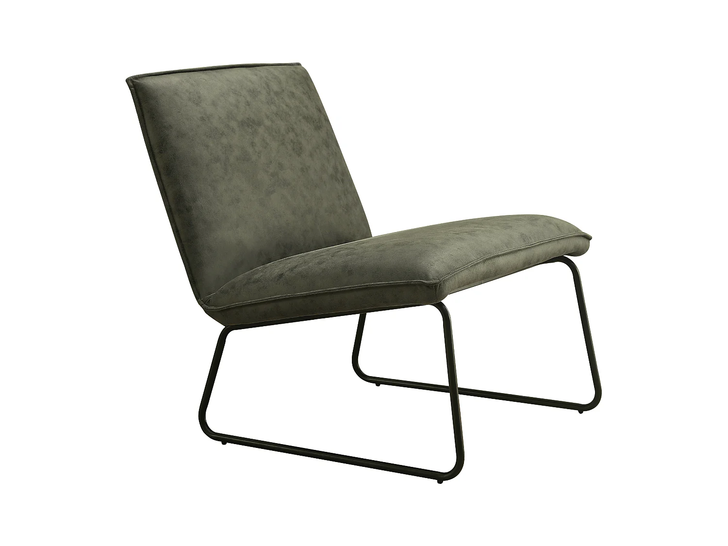 Fauteuil James - Microleder Groen