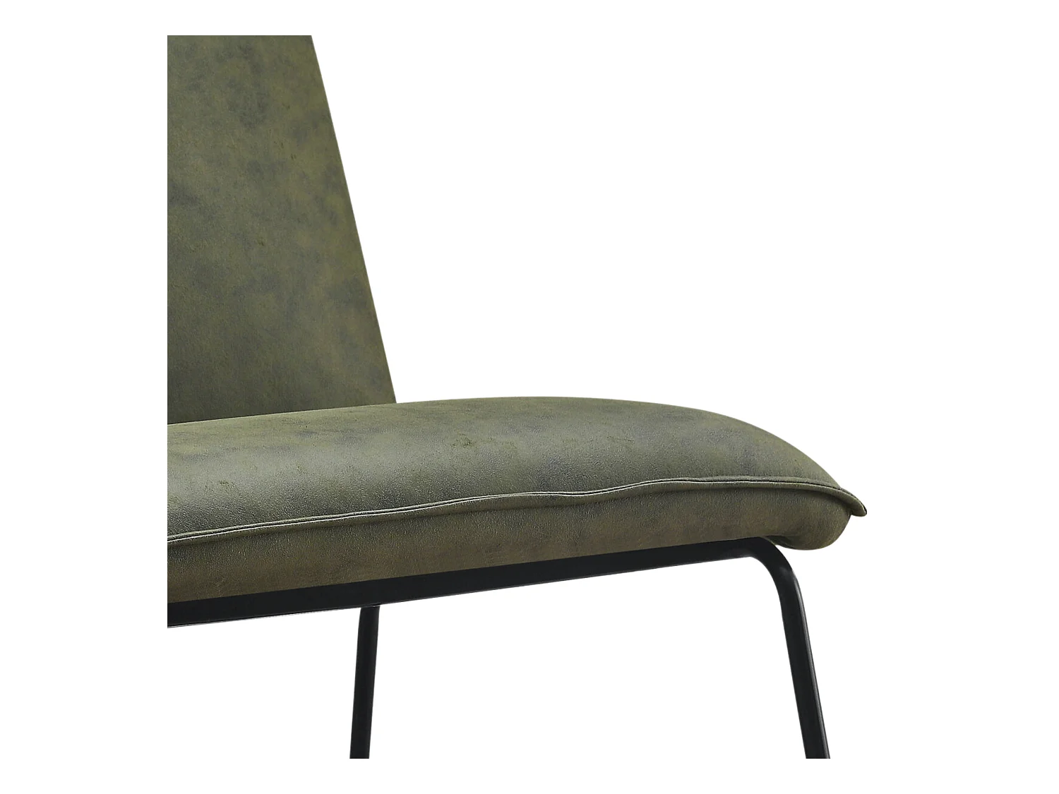 Fauteuil James - Microleder Groen