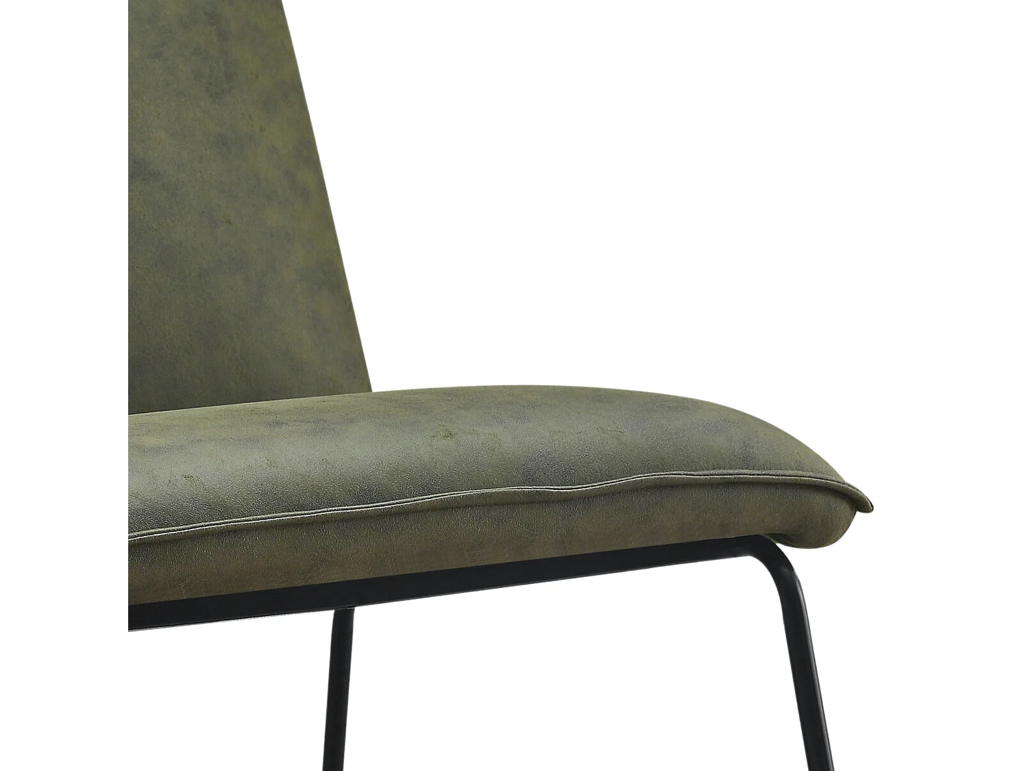 Fauteuil James - Microleder Groen