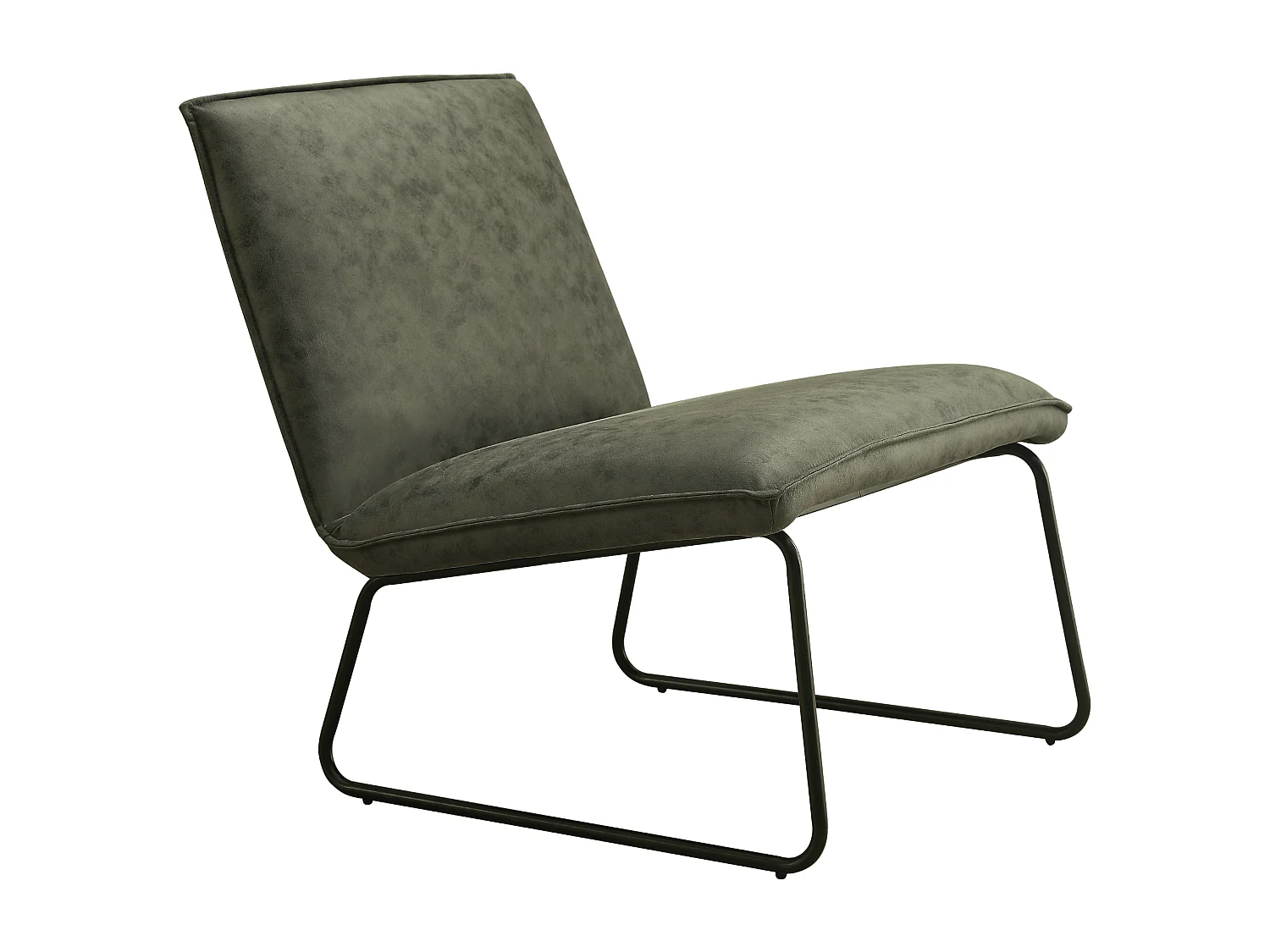 Fauteuil James - Microleder Groen