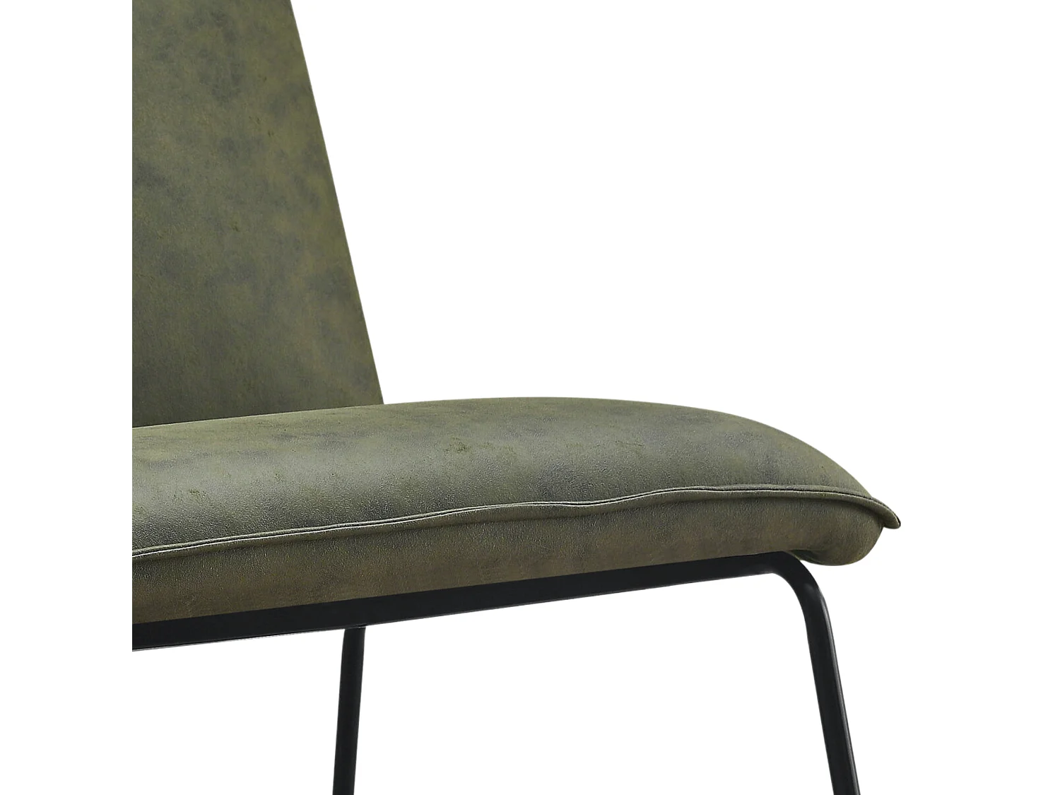Fauteuil James - Microleder Groen