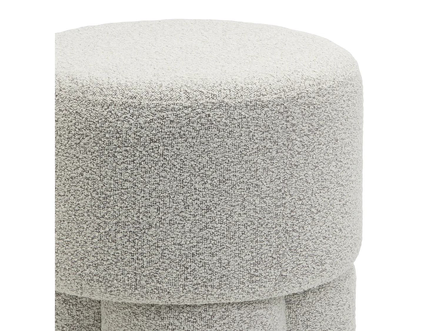 Poef Geneva - Bouclé Naturel