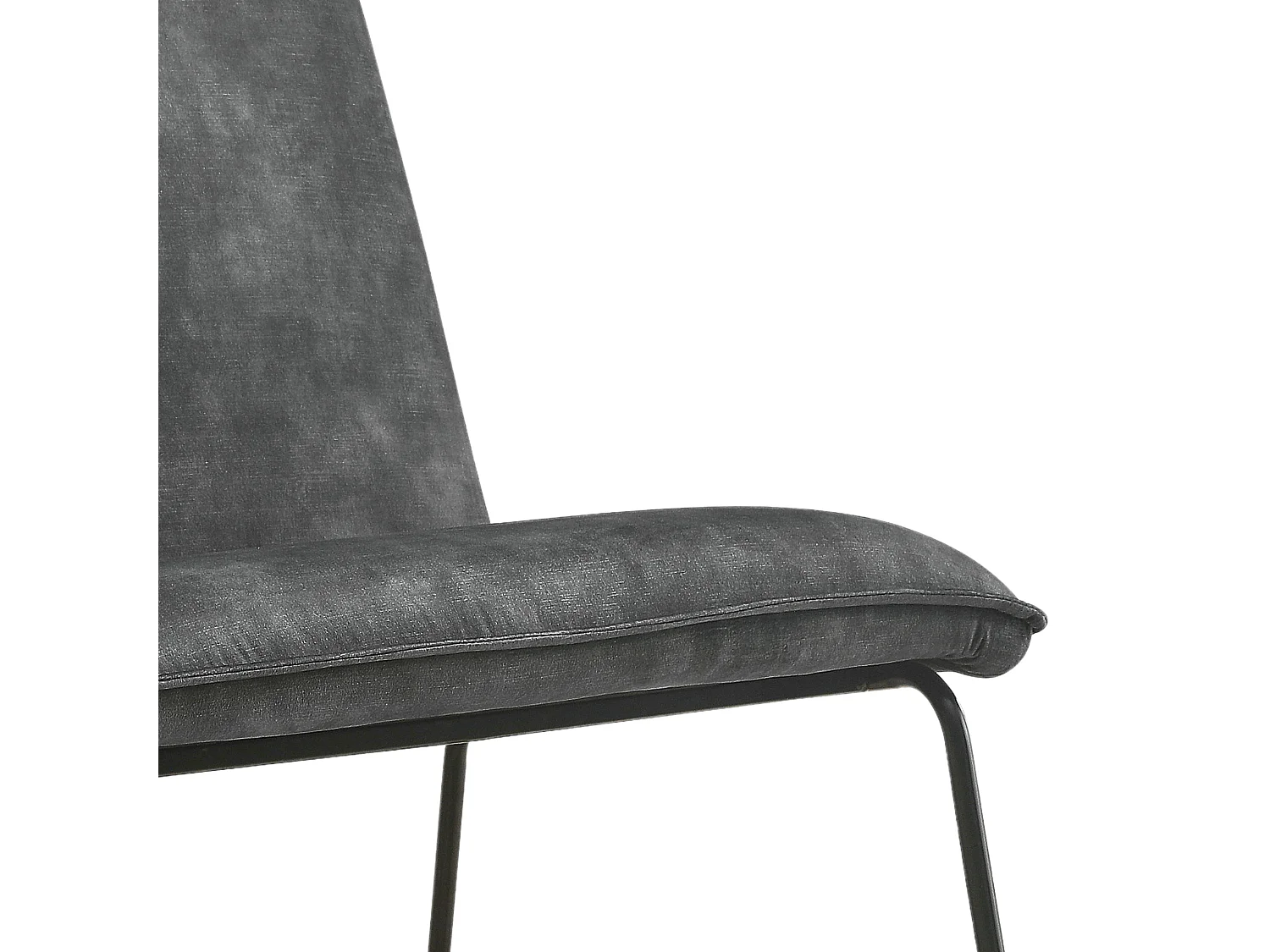 Fauteuil James - Velvet Antraciet