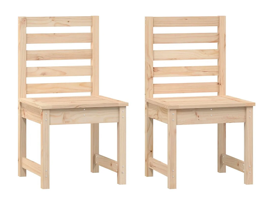 Ensemble de bistrot de jardin 3 pcs bois de pin massif