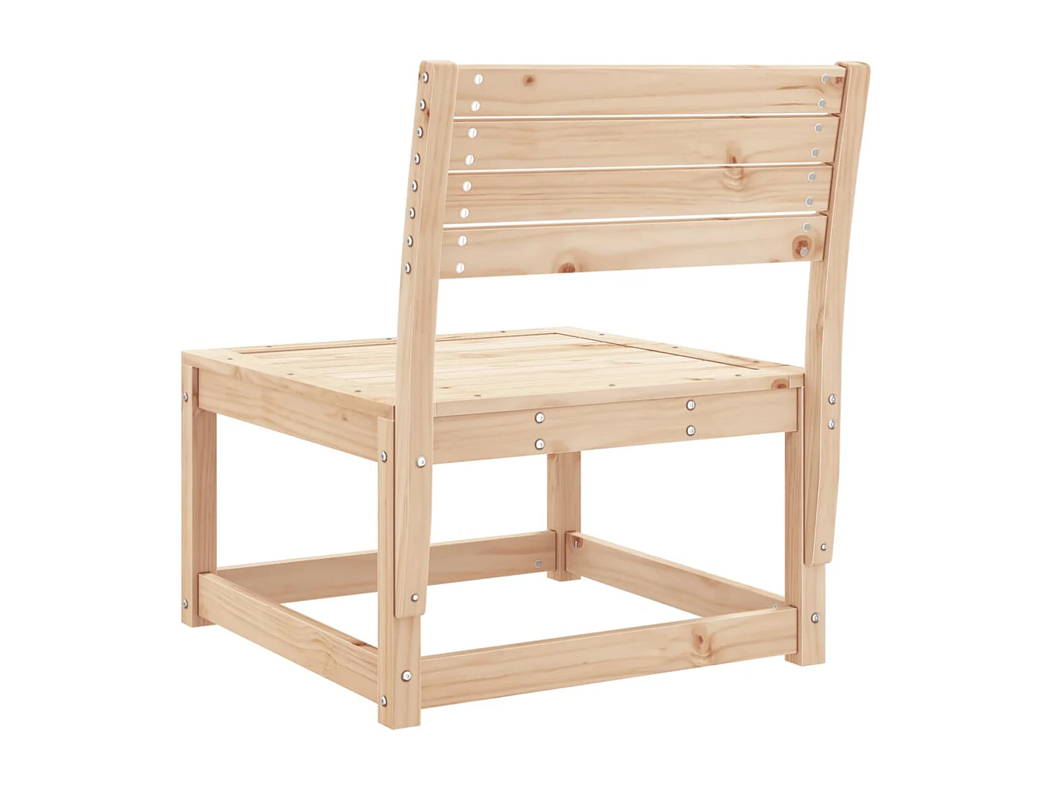 Canapé de jardin bois de pin massif