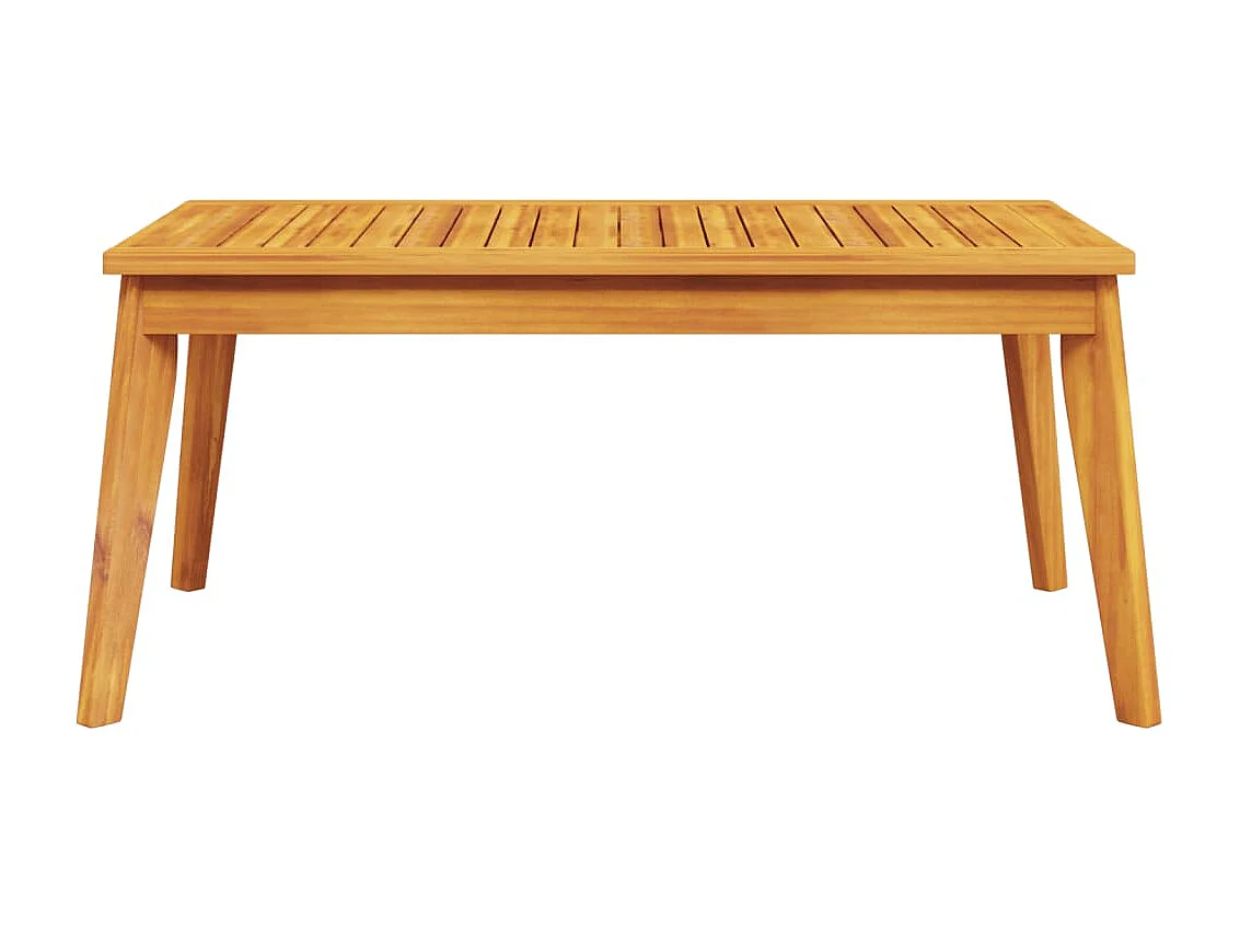 Salon de jardin 5 pcs bois d'acacia solide