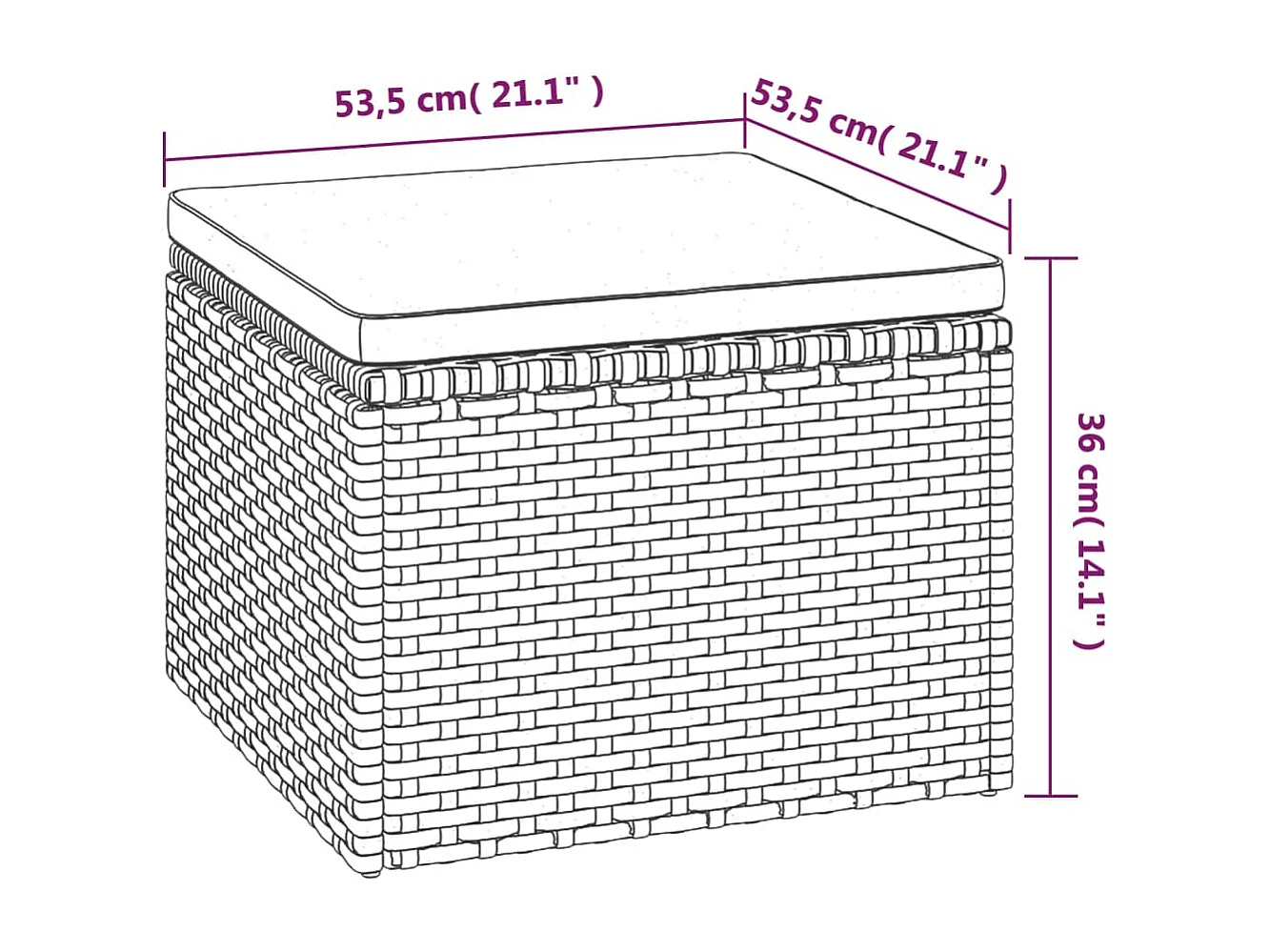 Canapé de jardin 3 places avec toit et repose-pieds Gris