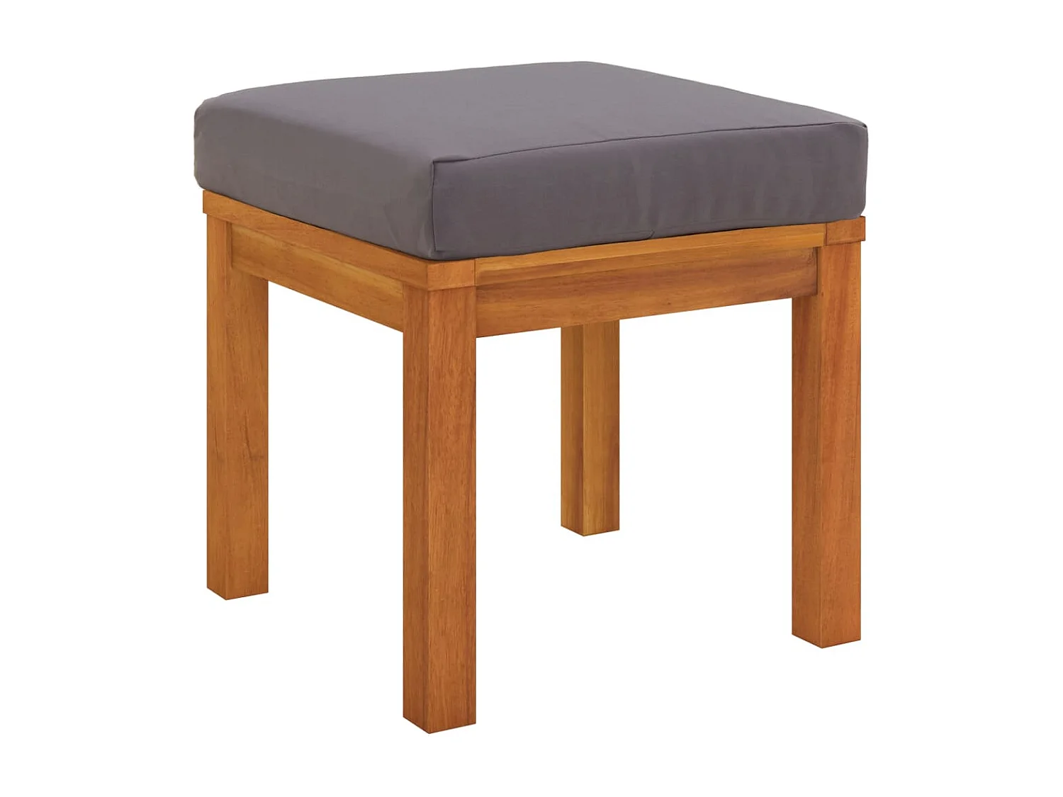 Ensemble à manger de jardin 6 pcs avec coussins Bois d'acacia