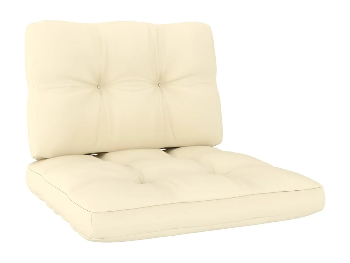 Salon de jardin 3 pcs avec coussins Bois de pin imprégné 9