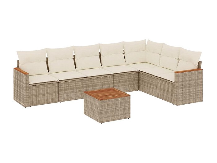 VidaXL Juego De Sofás De Jardín Con Cojin 6 Pzas | FindTheDeal