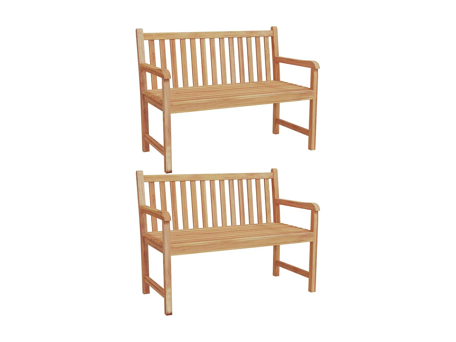 Ensemble à manger de jardin 5pcs Bois de teck massif