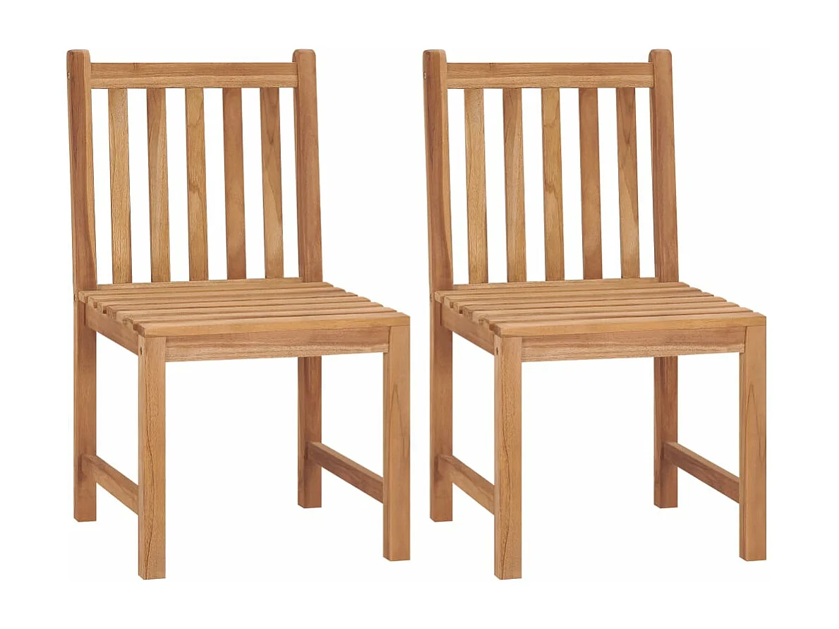 Ensemble à manger de jardin 5pcs Bois de teck massif