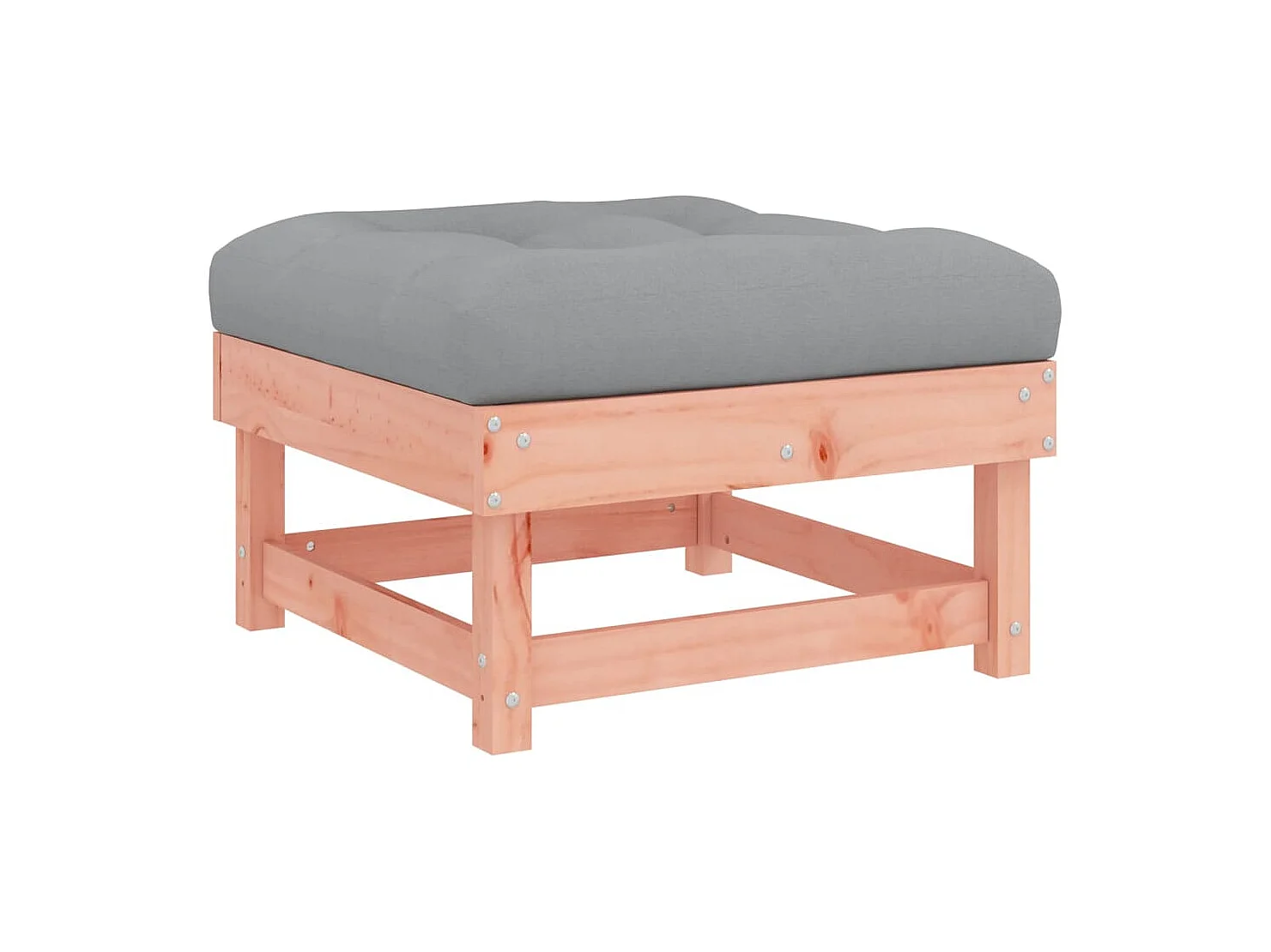 Salon de jardin 5 pcs avec coussins bois massif douglas