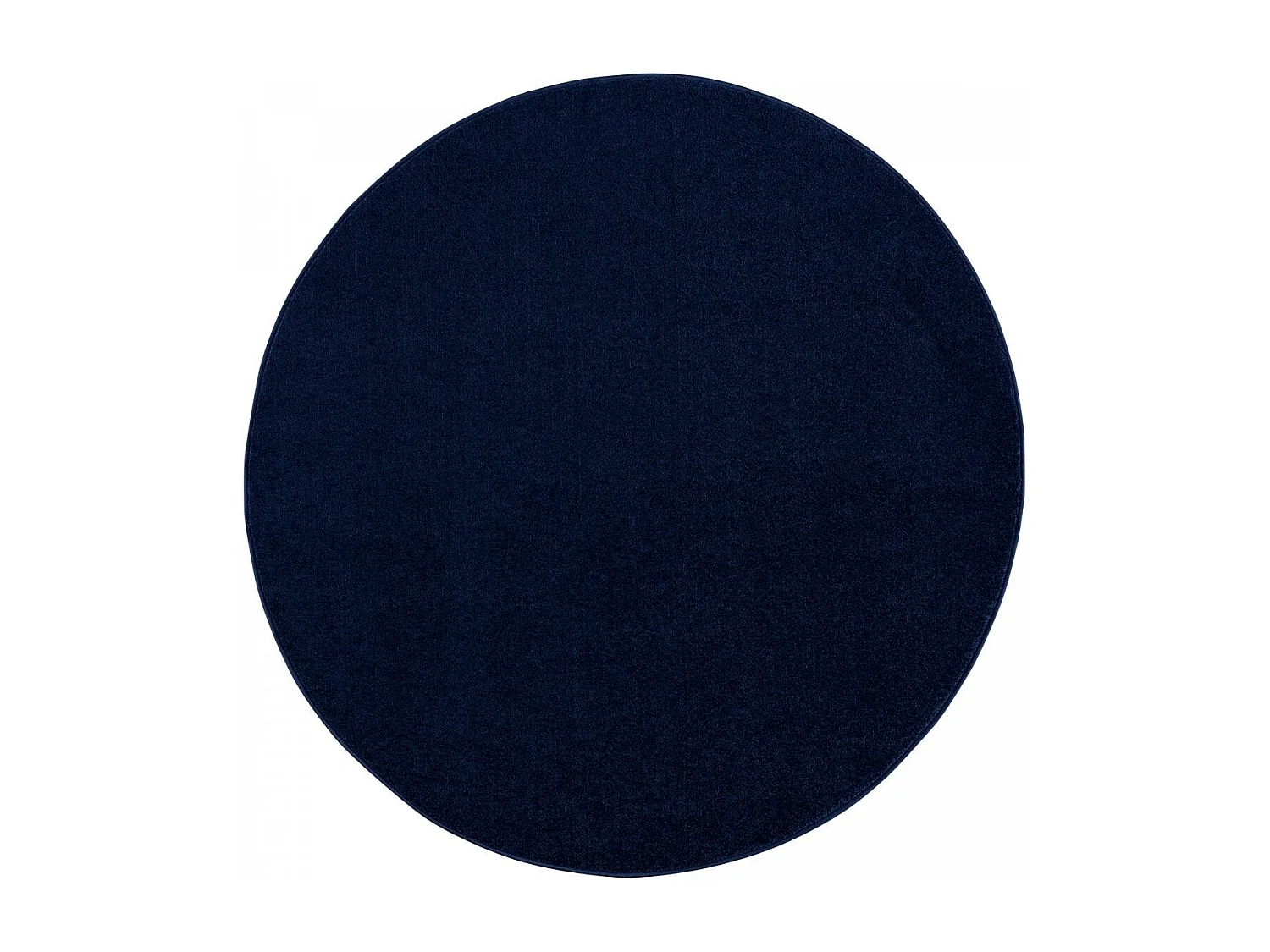 tapis salon 160x230 tissé bleu marine rectangle motif uni NOSSA