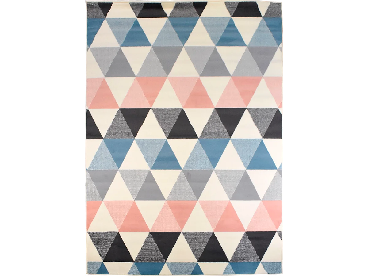 tapis chambre 60x110 tissé crème rectangle LYN49 PASTELIANGLE