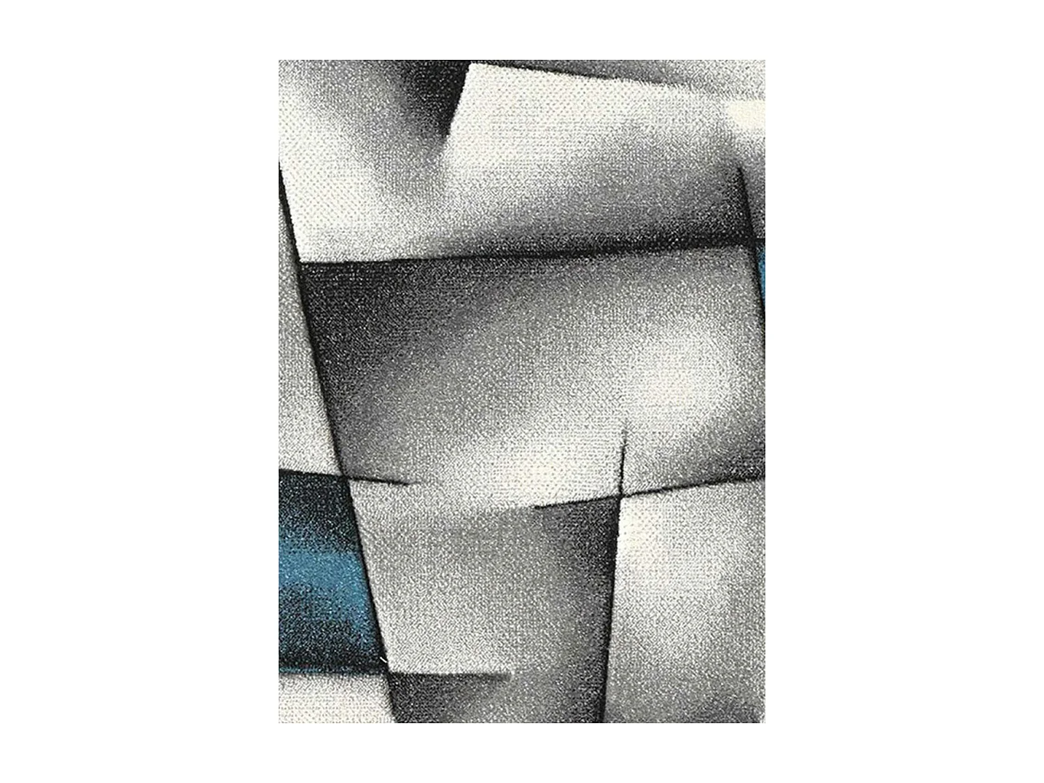 Tapis salon 200x290 cm Rectangulaire BRILLANCE 660-80 Bleu Salle à manger adapté au chauffage par le sol