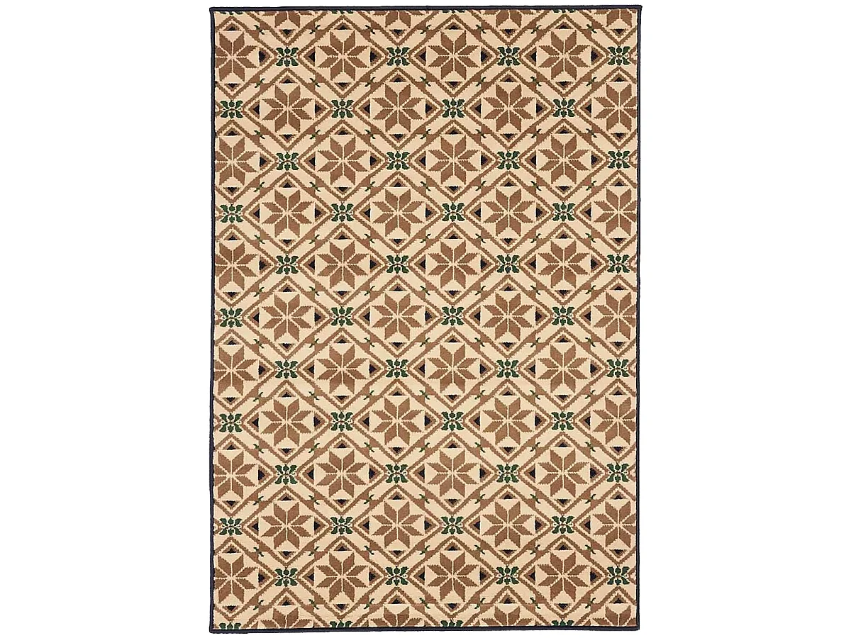 tapis chambre 60x110 tissé bleu rectangle LYN49 CARODE