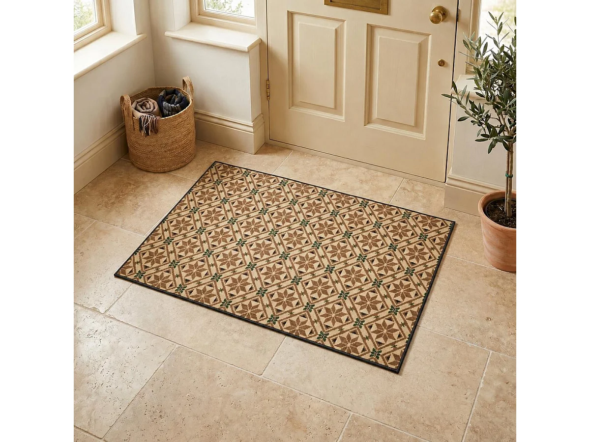 Tapis chambre tissé LYN49 CARODE