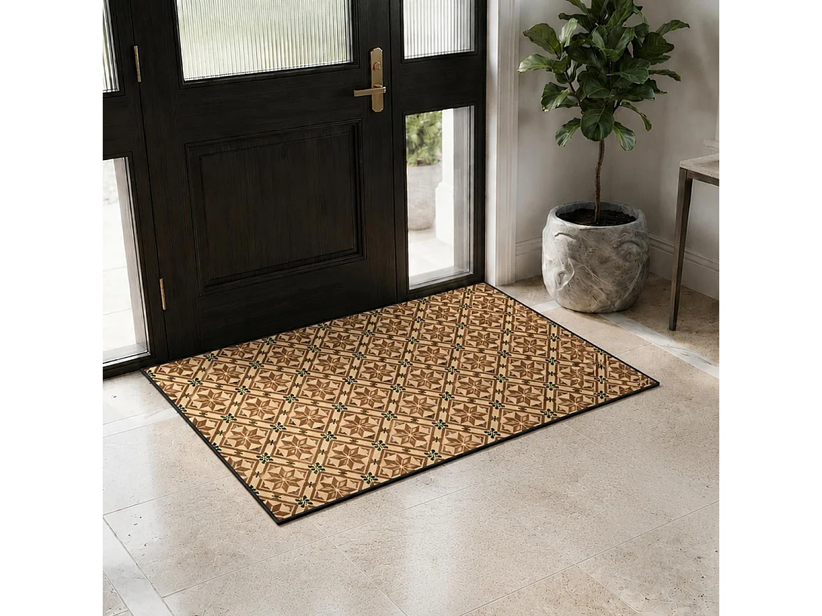 Tapis chambre tissé LYN49 CARODE