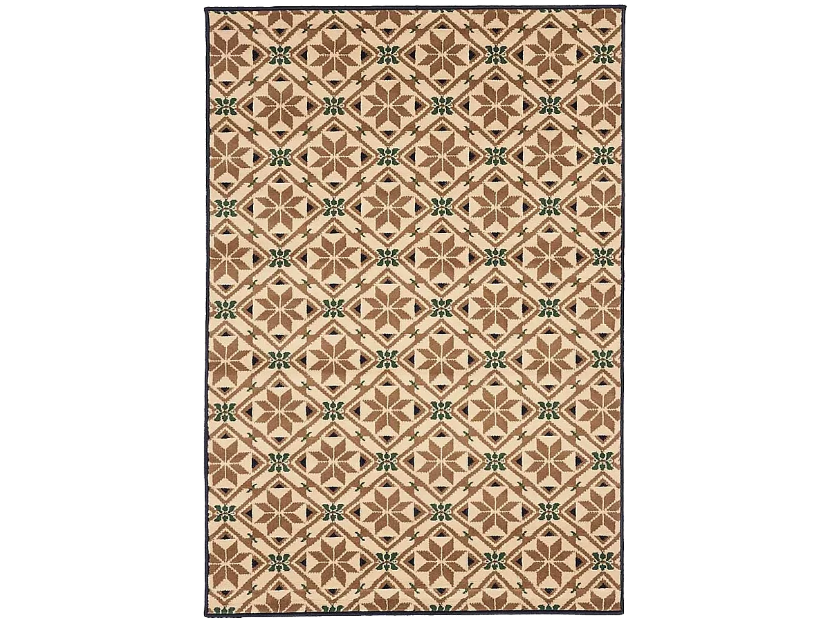 tapis chambre 60x110 tissé bleu rectangle LYN49 CARODE