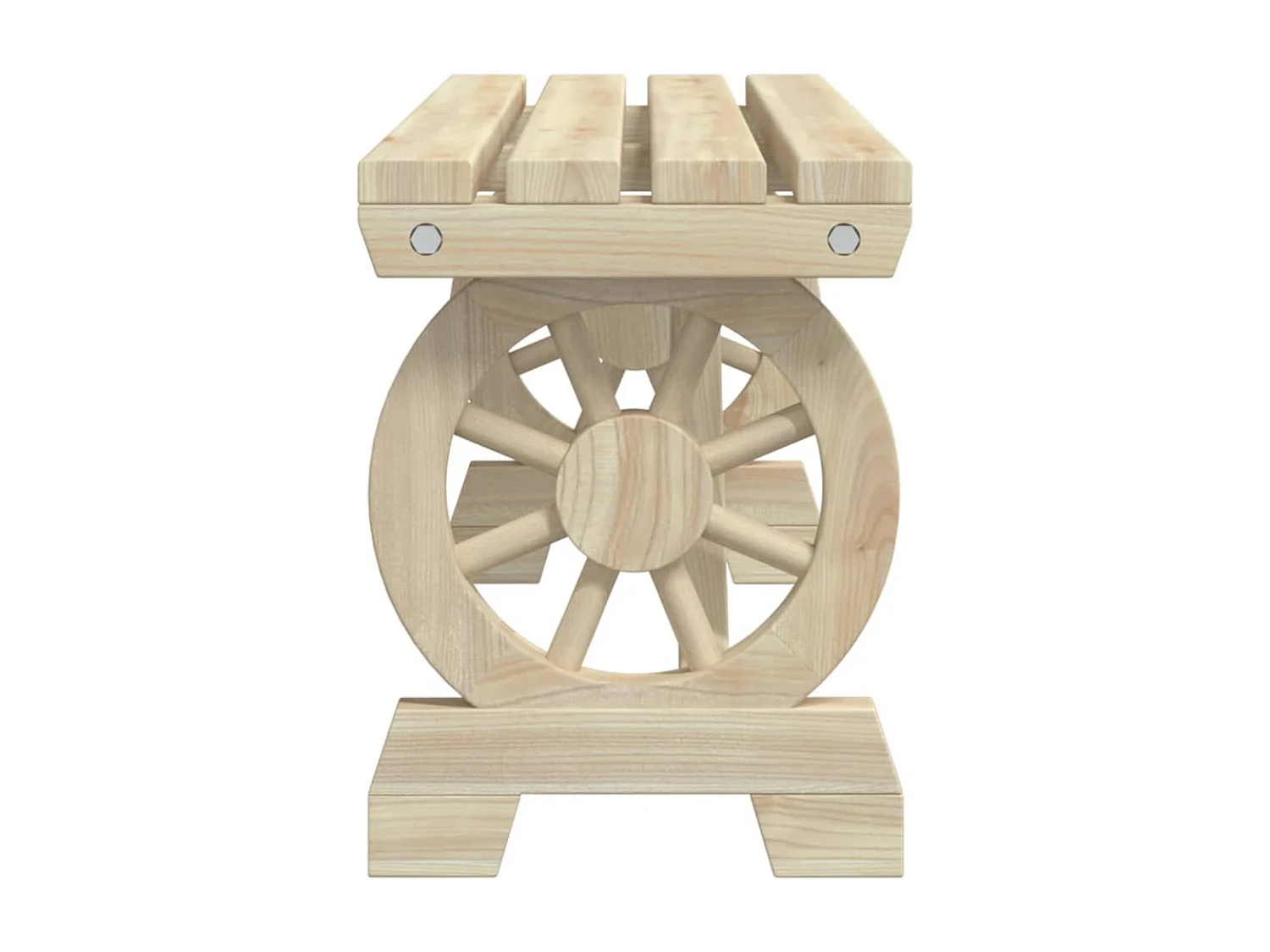 Ensemble à manger de jardin 3 pcs bois de sapin massif