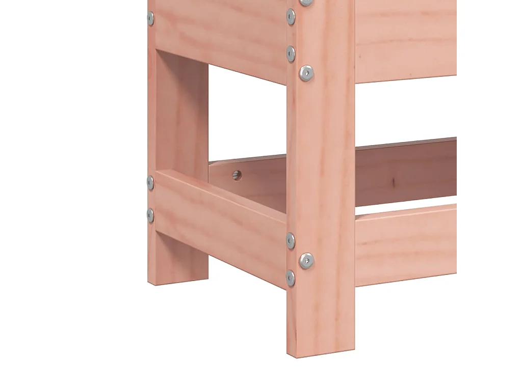 Repose-pied de jardin 62x30x32 bois massif de douglas