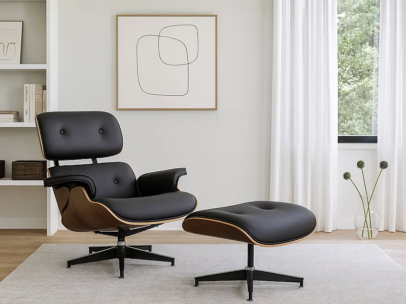 Cadeirão Relax (Pele Sintética)(Preto)