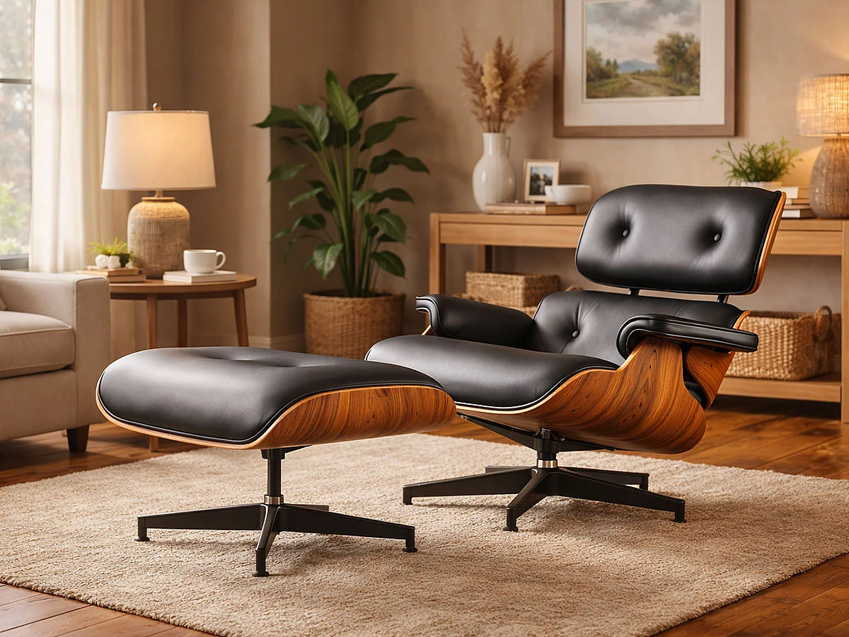 Cadeirão Relax (Pele Sintética)(Preto)