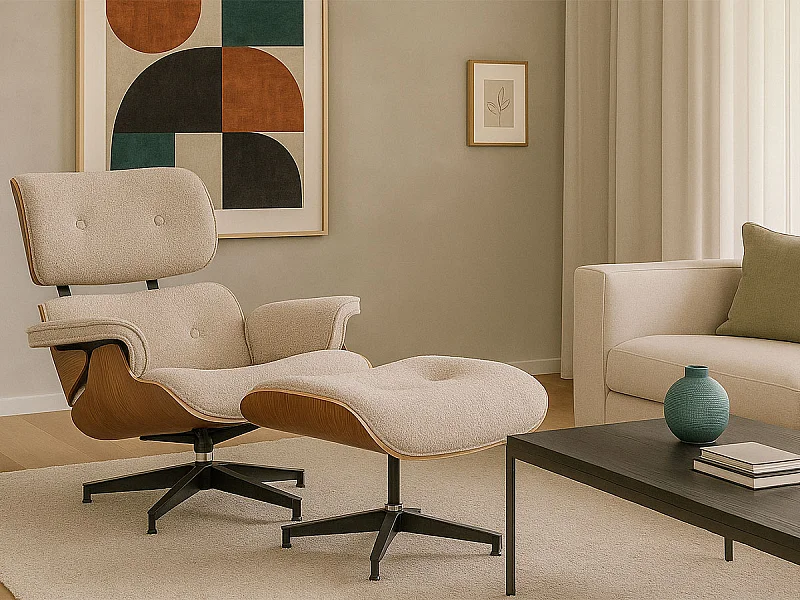 Cadeirão Relax (Tecido)(Bege)