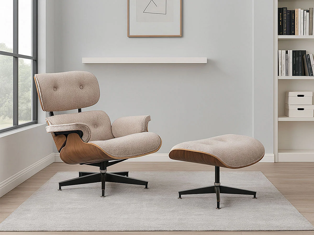 Cadeirão Relax (Tecido)(Bege)